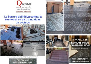 Impermeabilización en general.