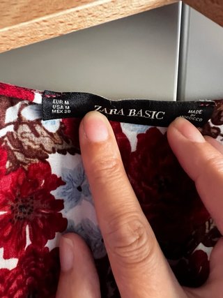 Vestido Zara floral