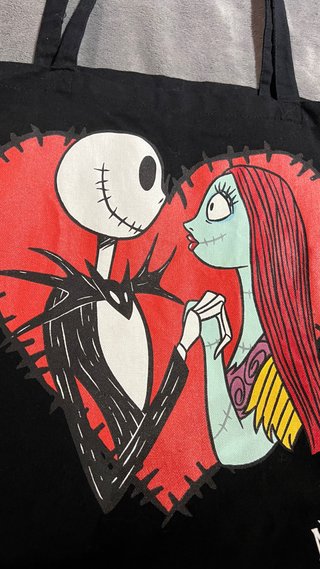 Bolso Negro The Nightmare Before Christmas