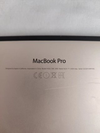 MacBook A1502 2015 para reparar o piezas