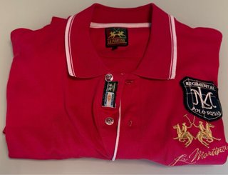 Polo La Martina Fucsia