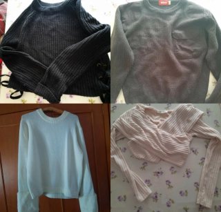 Conjunto 4 jerséis mujer