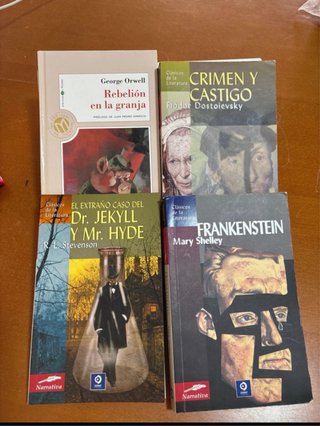 Lote 4 Libros Clásicos Imprescindibles