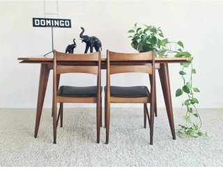 Mesa de salón extensible Mid Century. Francia 60s.