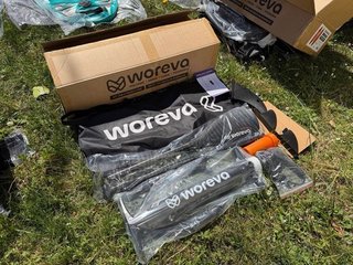WOREVA Kit Tabla Paddle Surf 335 cm, asiento y más