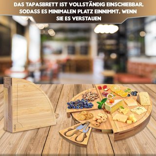 Vassoio Multiuso Villux in Bambù