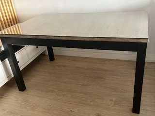 Mesa extensible Bjursta Ikea madera llega a 220cm