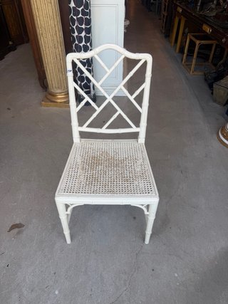 Silla estilo Chipendale años 70