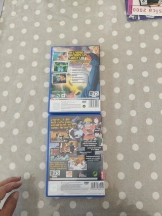 Juegos PS2 Naruto y Dragon Ball Z