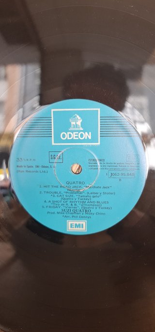 LP Suzi Quatro QUATRO EMI Odeon