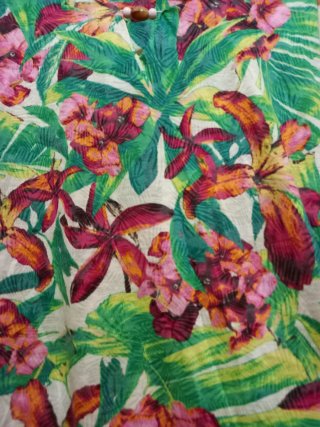 Conjunto JANINA floral verde M