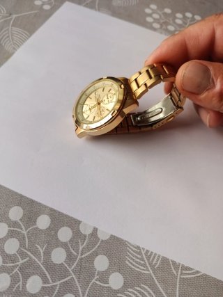 Reloj Seiko  Chronograph 100M Dorado Hoya