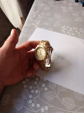 Reloj Seiko  Chronograph 100M Dorado Hoya