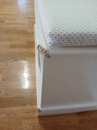 Banco recibidor blanco madera