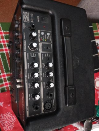 Amplificador Acústica Roland AC-33 Negro