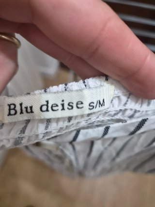 Vestito estivo donna bianco a righe