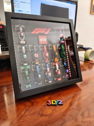 Expositor LEGO F1 Mini 71049 - 3D