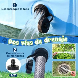 Piscina Plegable Perros y Niños