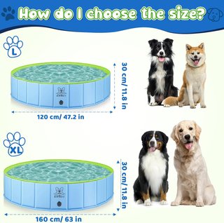 Piscina Plegable Perros y Niños