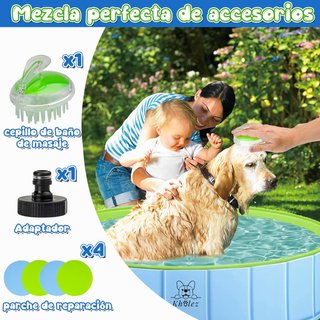 Piscina Plegable Perros y Niños