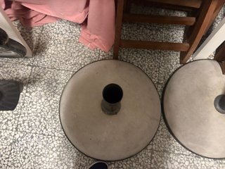 Base para sombrilla de exterior