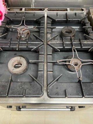 Cocina Industrial 4 Fuegos + Horno