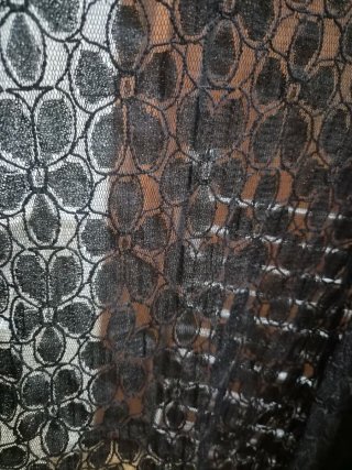 Bolero donna pizzo nero