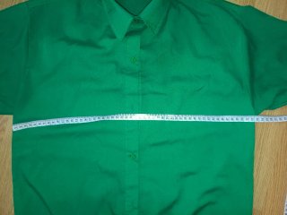 Camisa verde unisex