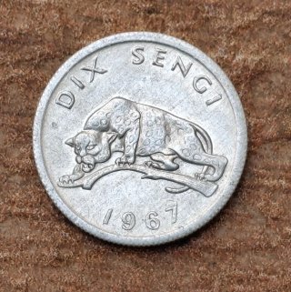 Lote 3 Monedas Zaire 1967