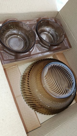 Juego de mesa Service 7 pièces Floride Vintage