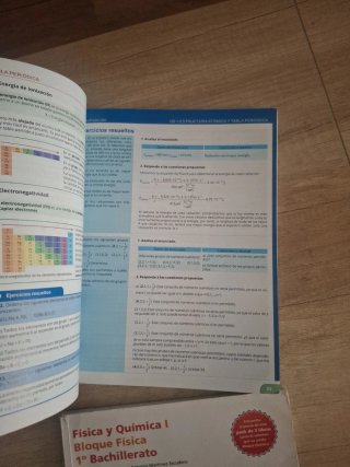 Física y Química I, 1o Bachillerato
