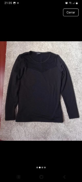 Camiseta térmica Isabel Mora negra