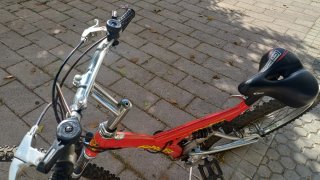 Bicicleta de montaña anver  roja.26 pulgadas