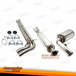 Sistema de escape TA Technix de acero inoxidable