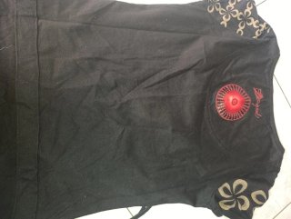 Camiseta Desigual Negra con Estampado