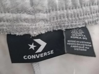 Pantalón chándal Converse gris hombre