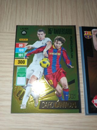 Lote 3 cromos Messi Adrenalyn LaLiga