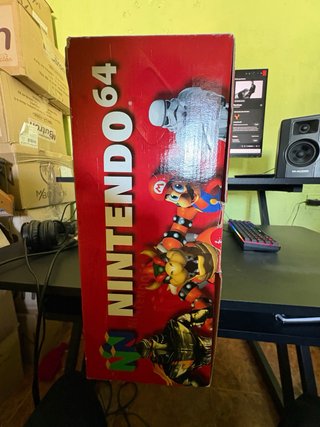 Nintendo 64 Completa Caja Manuales