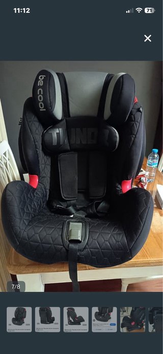Silla de auto Be Cool Thunder Grupo 1-2-3