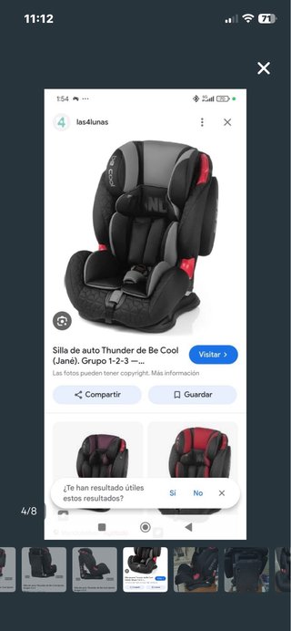 Silla de auto Be Cool Thunder Grupo 1-2-3