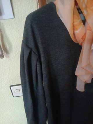 Vestido de invierno Bershka gris talla l