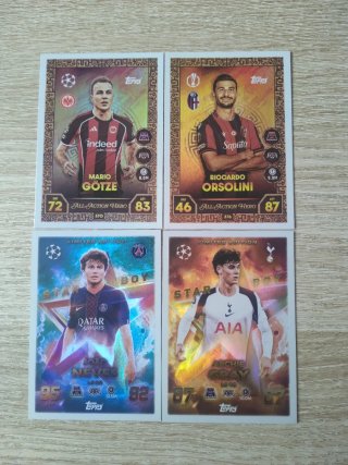 Lote 15 cromos Match Attack variados
