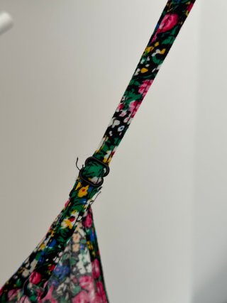 Vestido largo Sfera flores tirantes talla M