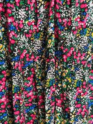 Vestido largo Sfera flores tirantes talla M