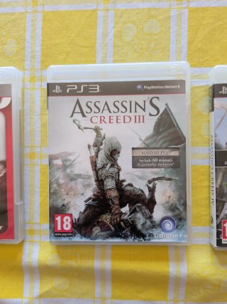 Pack Assassin's Creed PS3 II, III, IV
