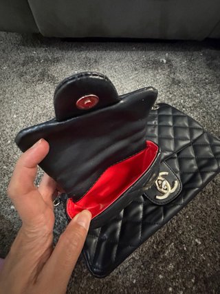 Borsa nera tipo Chanel