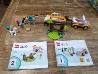 Lego Friends 42634 Coche y Caballo