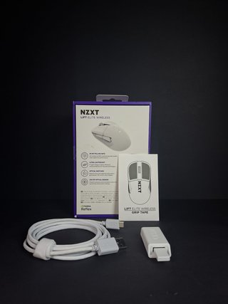 Ratón Gaming NZXT Lift Elite Wireless Blanco