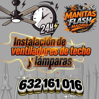 Montaje de Ventiladores de Techo y Lámparas