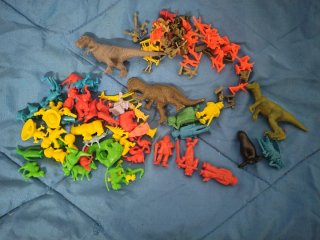 Lote figuras tipo Dunkin